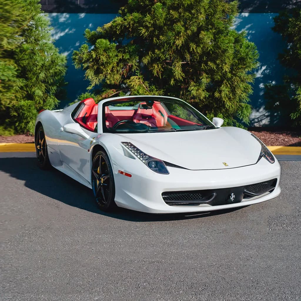 2015 Ferrari 458 Spider for rent in DC, Maryland and Virginia