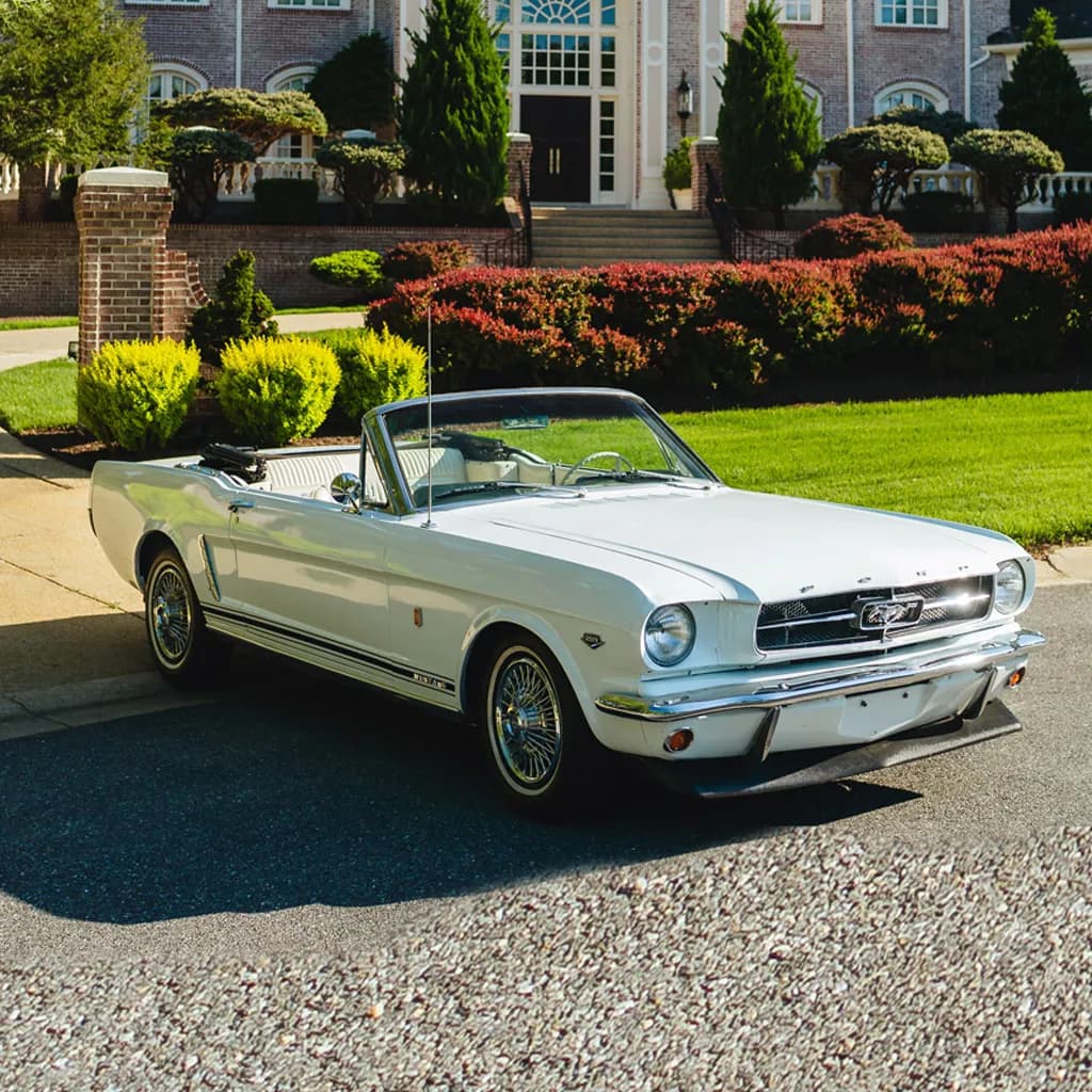 1965 Ford Mustang Classic Convertible for rent in DC, Maryland and Virginia