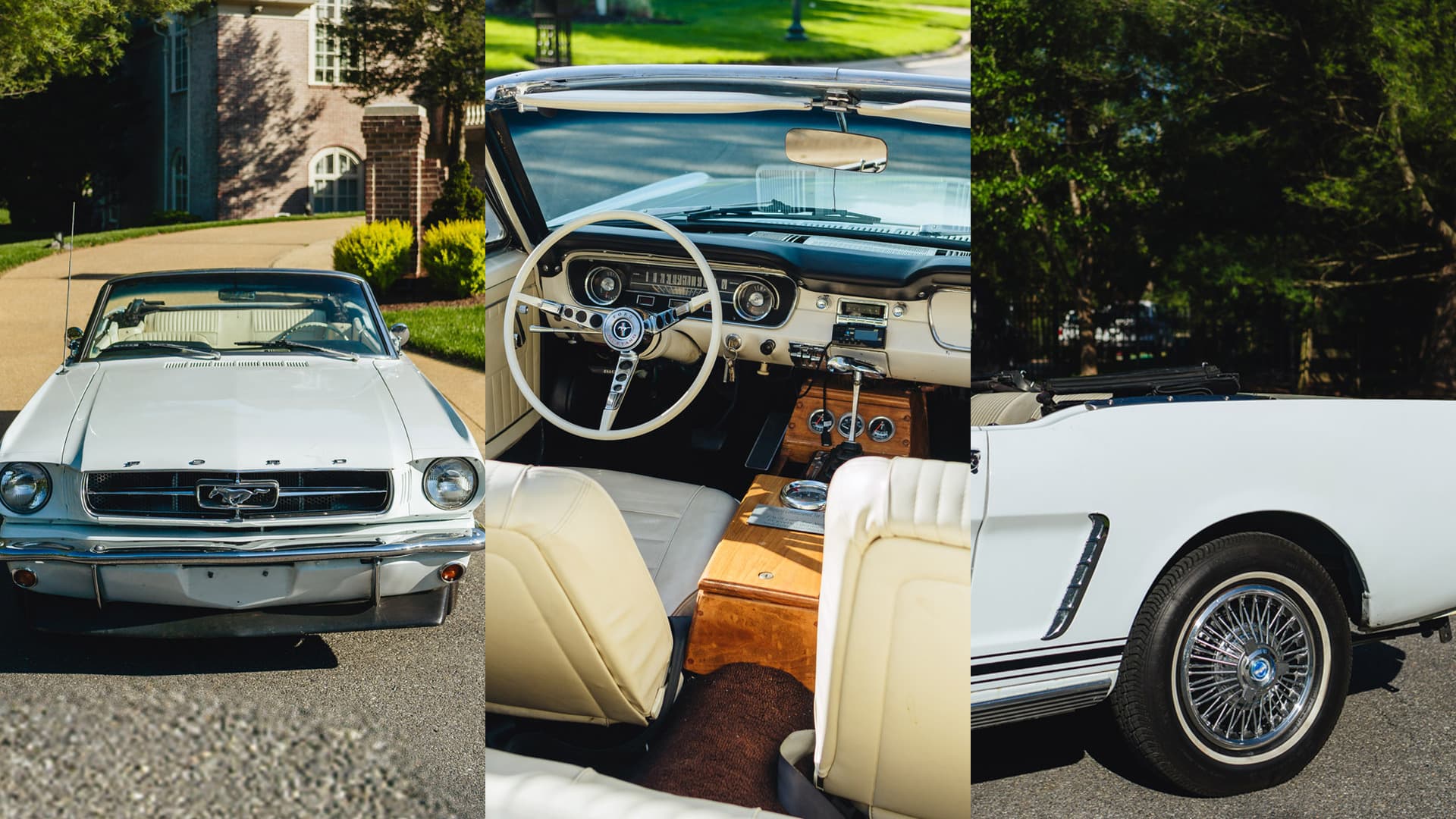 A 1965 Mustang for Your Wedding Day